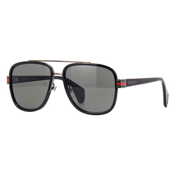 NEW GUCCI UNISEX PILOT FRAME SUNGLASSES GUCCI - Picture 1 of 3
